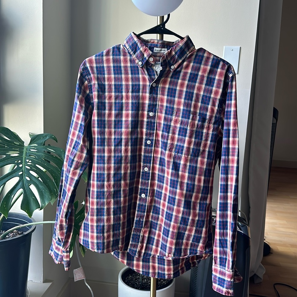 J.Crew slim fit button down shirt sz M